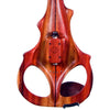 ETJ 4-string Electric Violin, Two-Tone Padauk Neck-Thru Body with Starfish Designs Pickup - Electric Violin Shop