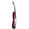 EVL Quartet 5-string electric violin, amber maple with Barbera bridge - Electric Violin Shop