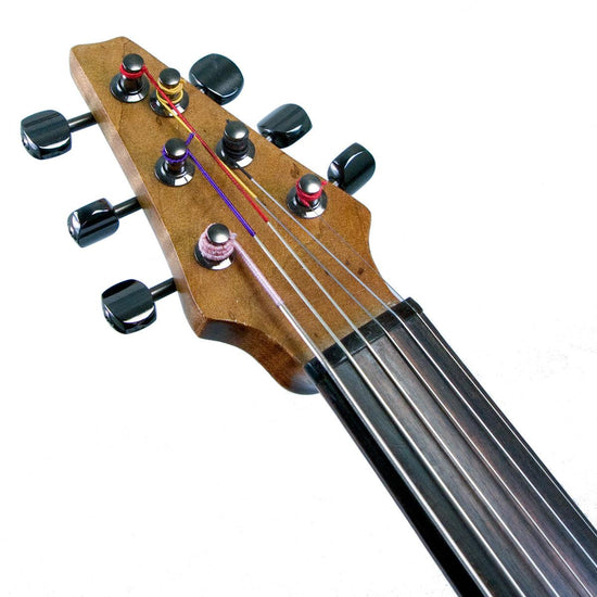 EVL Quartet 6-string electric violin, red maple with Barbera bridge - Electric Violin Shop