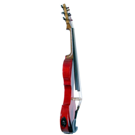 EVL Quartet 6-string electric violin, red maple with Barbera bridge - Electric Violin Shop