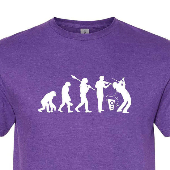 Evolution Of The Violinist T-Shirt - Electric Violin Shop