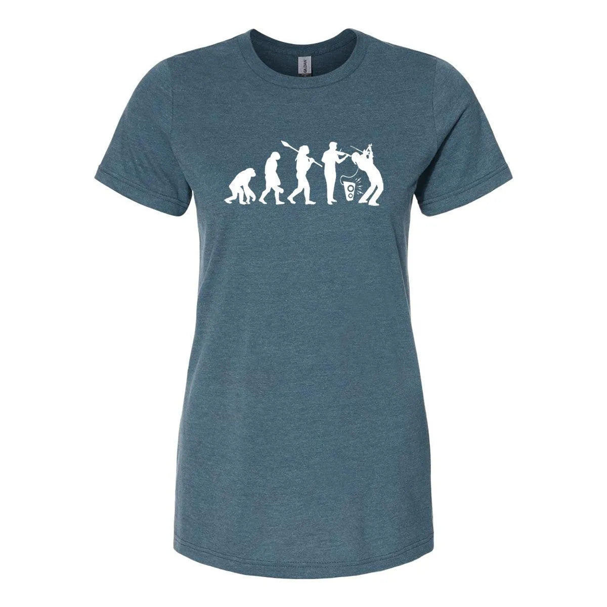 Evolution Of The Violinist T-Shirt - Electric Violin Shop