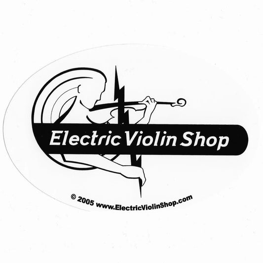 Oval Sticker EVS Logo - Electric Violin Shop