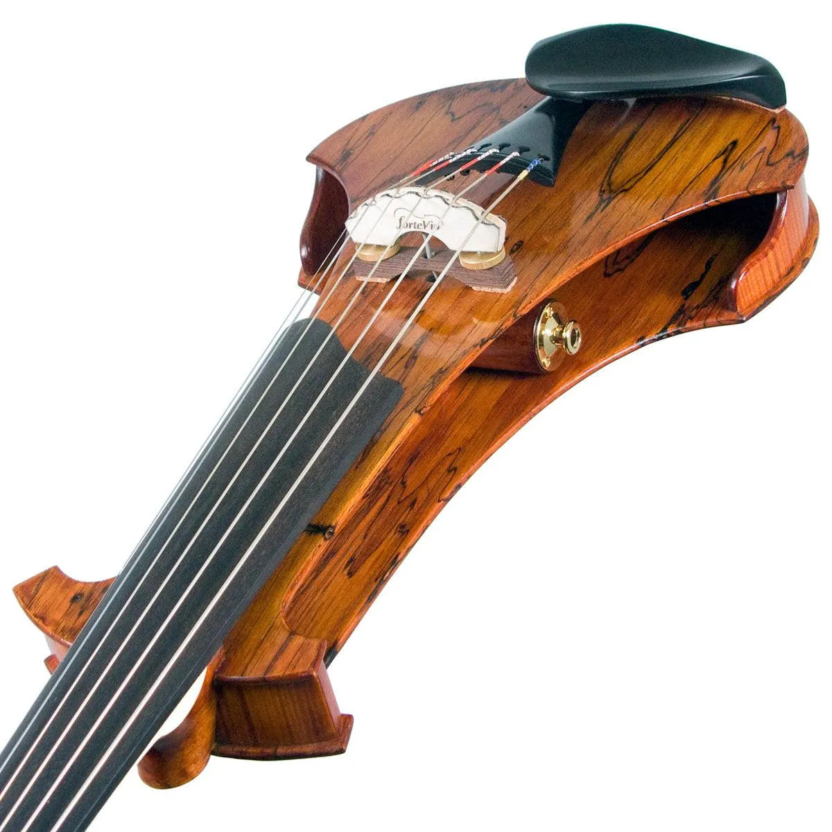 Fortevio Feather 6-string electric violin, spalted maple - Electric Violin Shop