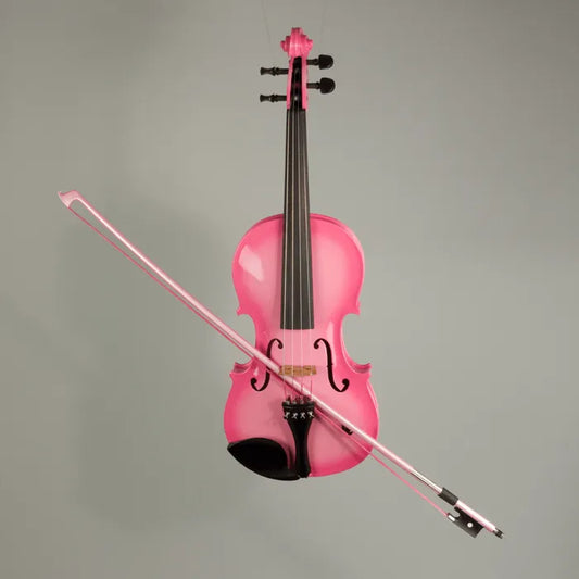 Barcus Berry Vibrato AE violin, Passion Pink - Electric Violin Shop