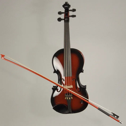 Barcus Berry Vibrato AE violin, Red Berry Burst - Electric Violin Shop