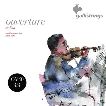 Galli Ouverture violin strings, 4-string set - Electric Violin Shop