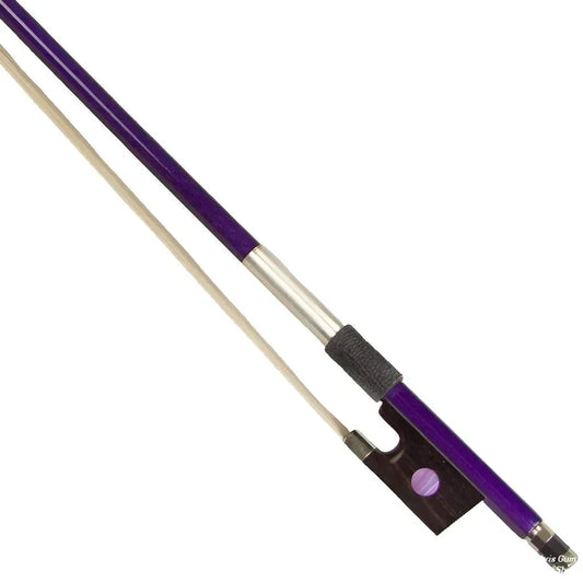 Glasser TX2000 Texalium 1/2-Size Violin Bow, purple - Electric Violin Shop