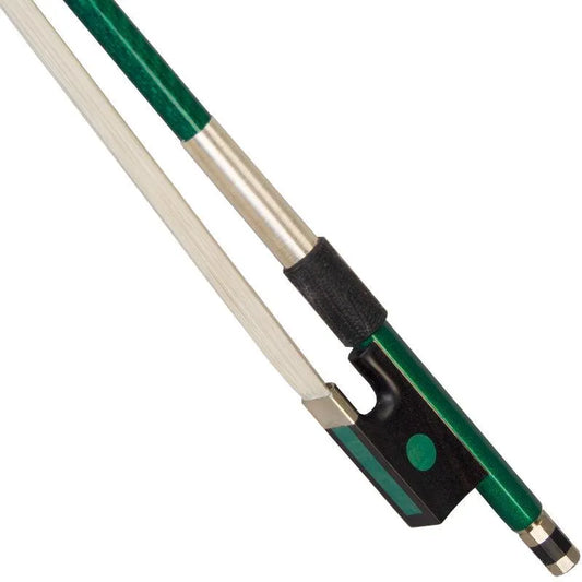 Glasser 2000TX Texalium Violin Bow with colored stick - Electric Violin Shop