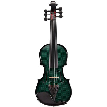 Glasser AE Carbon Composite Acoustic-Electric Violin, 6-String Green