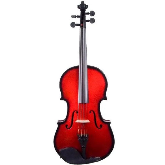 Glasser AEX Carbon Composite Viola, red metallic - Electric Violin Shop