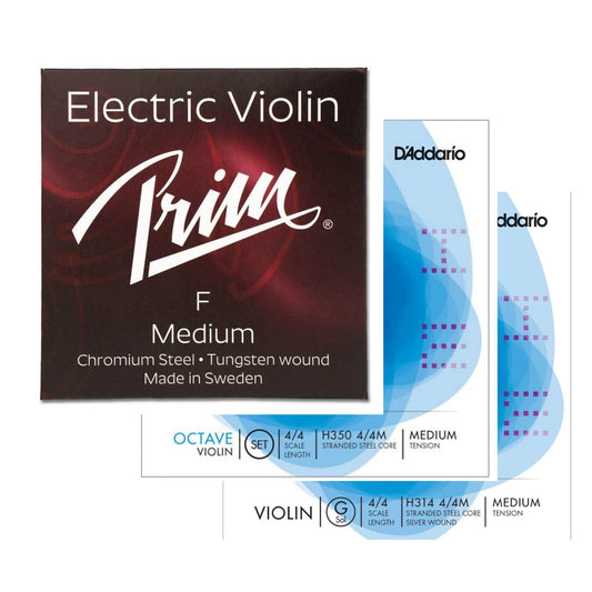 Violin String Set for 6-String Guitar Tuning (Low)