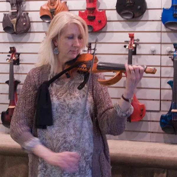 HappYnex violin/viola sling, brown | Electric Violin Shop