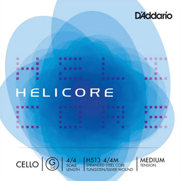 Helicore Cello G string, medium - Electric Violin Shop