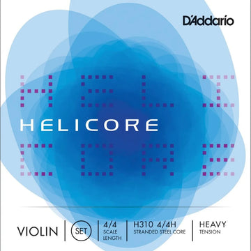 Helicore Heavy Violin String Set - Electric Violin Shop