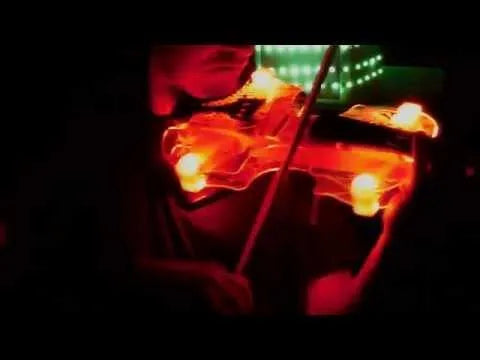 Spectra VLN2 Illuminated Electric Violin, Red - Electric Violin Shop