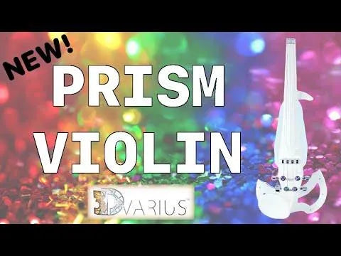 3Dvarius Prism LED-Lit Electric Violin, 4 or 5-Strings - Electric Violin Shop