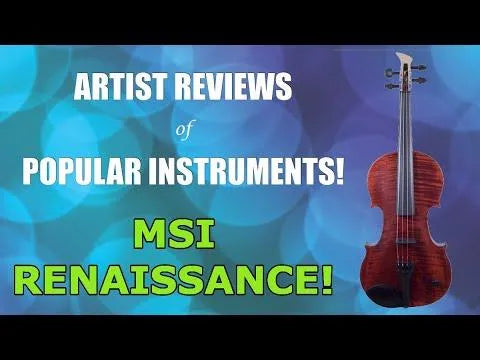 MSI Renaissance semi-hollow 4-string electric violin - Electric Violin Shop