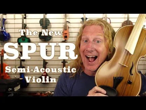 Spur Violins SA251 4-string semi-acoustic electric violin - Electric Violin Shop