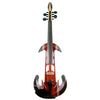 Booysenworx Ignis 4-string violin, African Padauk & Wenge wood - Electric Violin Shop