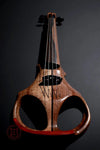 ETJ 5-string Electric Violin, neck-thru walnut body & two-tone ziricote fingerboard - Electric Violin Shop