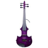 ZETA JV45 Jazz Fusion 5-string electric violin, transparent purple over maple top - Electric Violin Shop