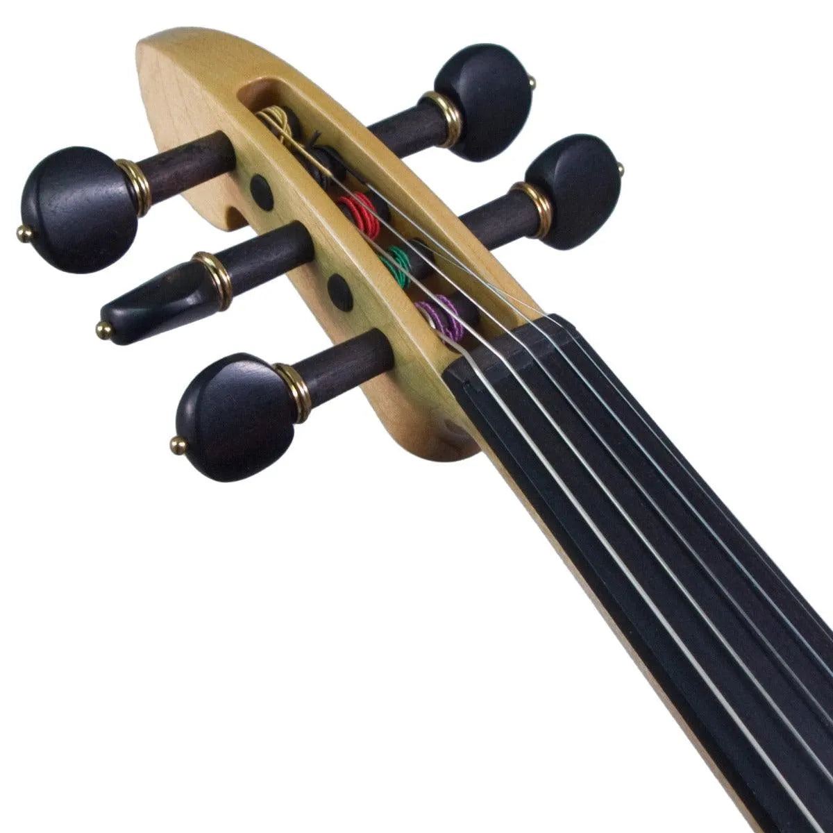 ZETA JV45 Jazz Fusion 5-string electric violin, Amboyna Burl top - Electric Violin Shop