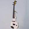 ZETA JV44 Jazz Fusion violin, gloss white - Electric Violin Shop