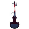 ZETA JV45 Jazz Fusion 5-string electric violin, transparent red burst over maple top - Electric Violin Shop