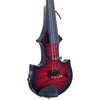 ZETA JV45 Jazz Fusion 5-string electric violin, transparent red burst over maple top - Electric Violin Shop