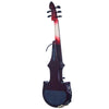 ZETA JV45 Jazz Fusion 5-string electric violin, transparent red burst over maple top - Electric Violin Shop