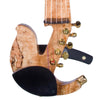 Jordan 5-String Electric Violin, Spalted Maple with Starfish Designs pickup