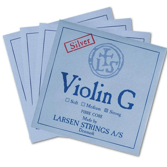 Larsen Strings Original 4/4 Violin String Set, Medium Tension - Electric Violin Shop