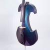 Violonchelo eléctrico Bridge Draco, acabado en color violeta/verde