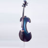 Violonchelo eléctrico Bridge Draco, acabado en color violeta/verde