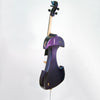 Violonchelo eléctrico Bridge Draco, acabado en color violeta/verde