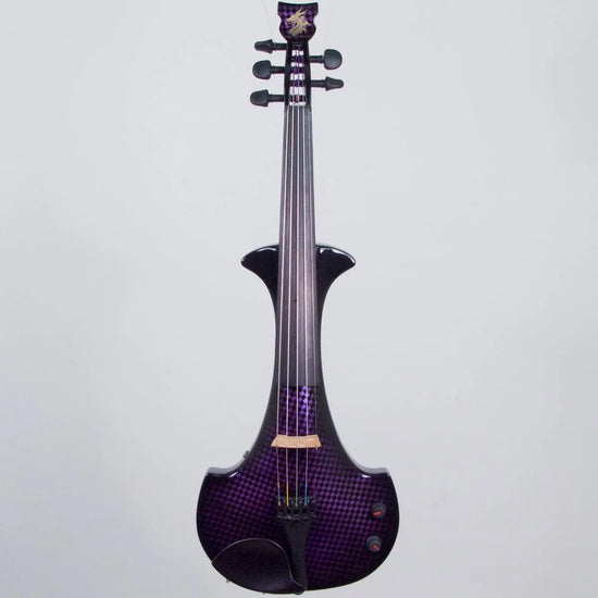 Bridge Lyra Dragon custom model, Purple Matrix - Electric Violin Shop