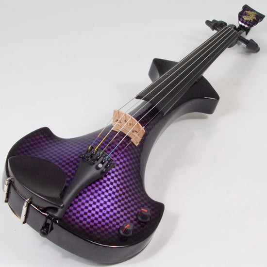 Bridge Lyra Dragon custom model, Purple Matrix - Electric Violin Shop