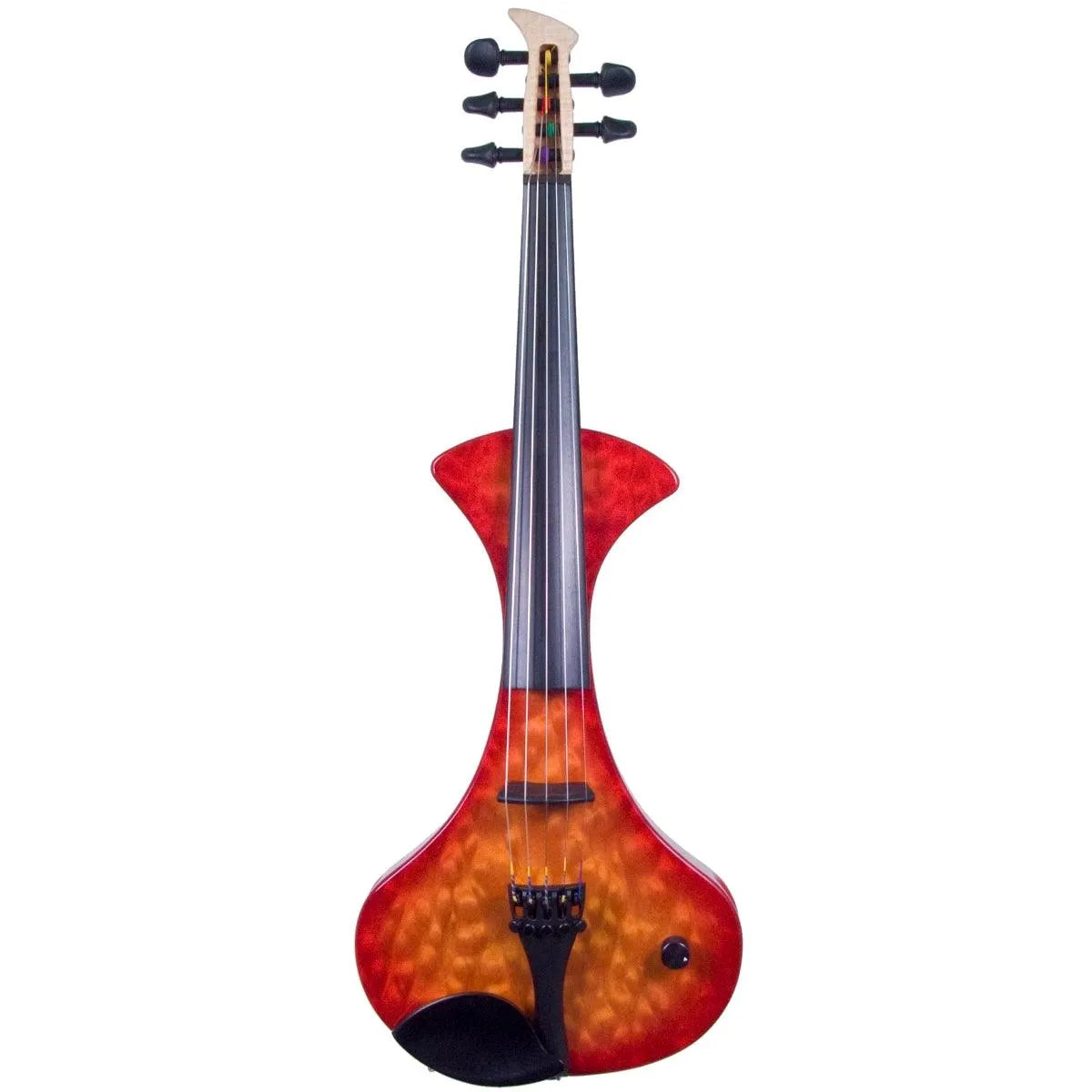 MSI Modern 5-string electric violin, Cherry Sunburst Quilted Maple Top - Electric Violin Shop