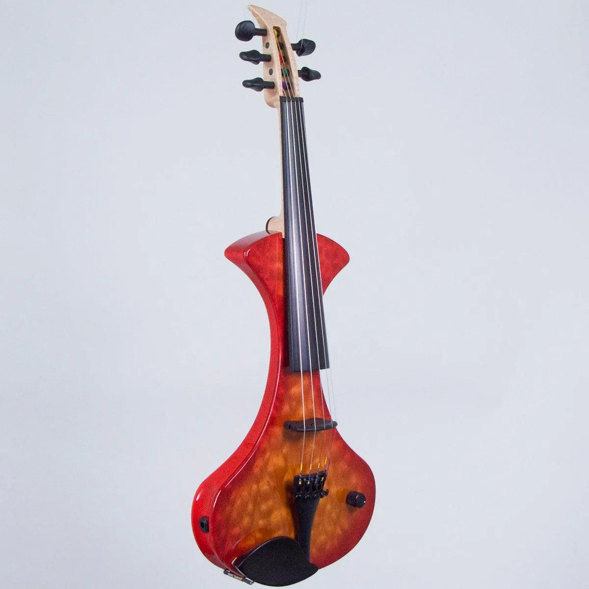 MSI Modern 5-string electric violin, Cherry Sunburst Quilted Maple Top - Electric Violin Shop