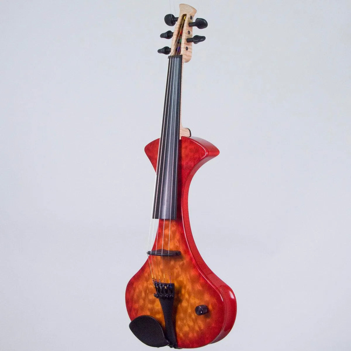 MSI Modern 5-string electric violin, Cherry Sunburst Quilted Maple Top - Electric Violin Shop