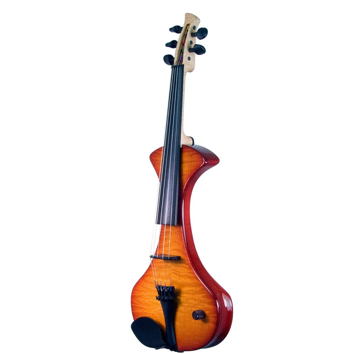 MSI Modern 5-string electric violin, Cherry Sunburst Quilted Maple Top - Electric Violin Shop