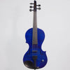 Wood Violins Nashville 5-string electric violin, Transparent Blue - Electric Violin Shop