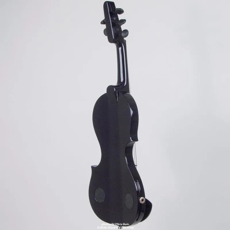 Wood Violins Nashville 5-string electric violin, Transparent Blue - Electric Violin Shop