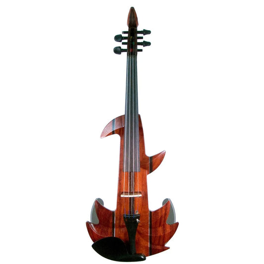 Booysenworx NEO 4-string violin, African Padouk & Wengewood - Electric Violin Shop