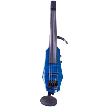 NS Design WAV4 Electric Violin, 4-string Transparent Blue