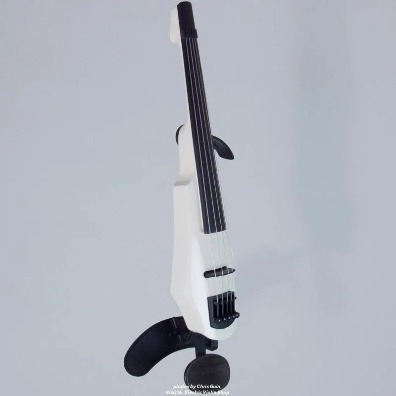 NS Design WAV 5 violin, Brilliant White - Electric Violin Shop