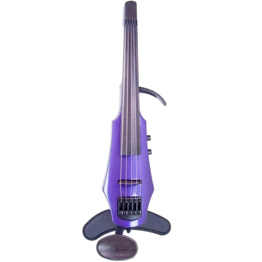 NS Design WAV5 Electric Violin, 5-string Purple Metallic