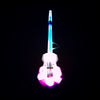 OpenFab Strata Glow 4-String Acoustic-Electric Violin, White with LR Baggs pickup & LEDs