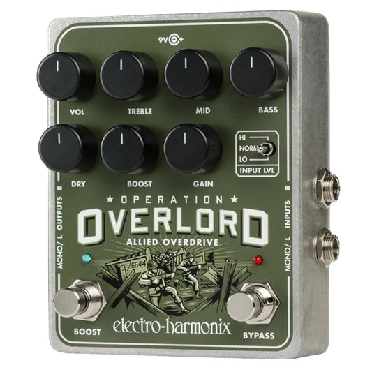 Electro-Harmonix Operation Overlord Allied Overdrive - Electric Violin Shop